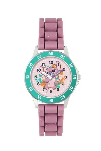 DISNEY Lilo & Stitch Kids Watch LAS9014 Pink Angel