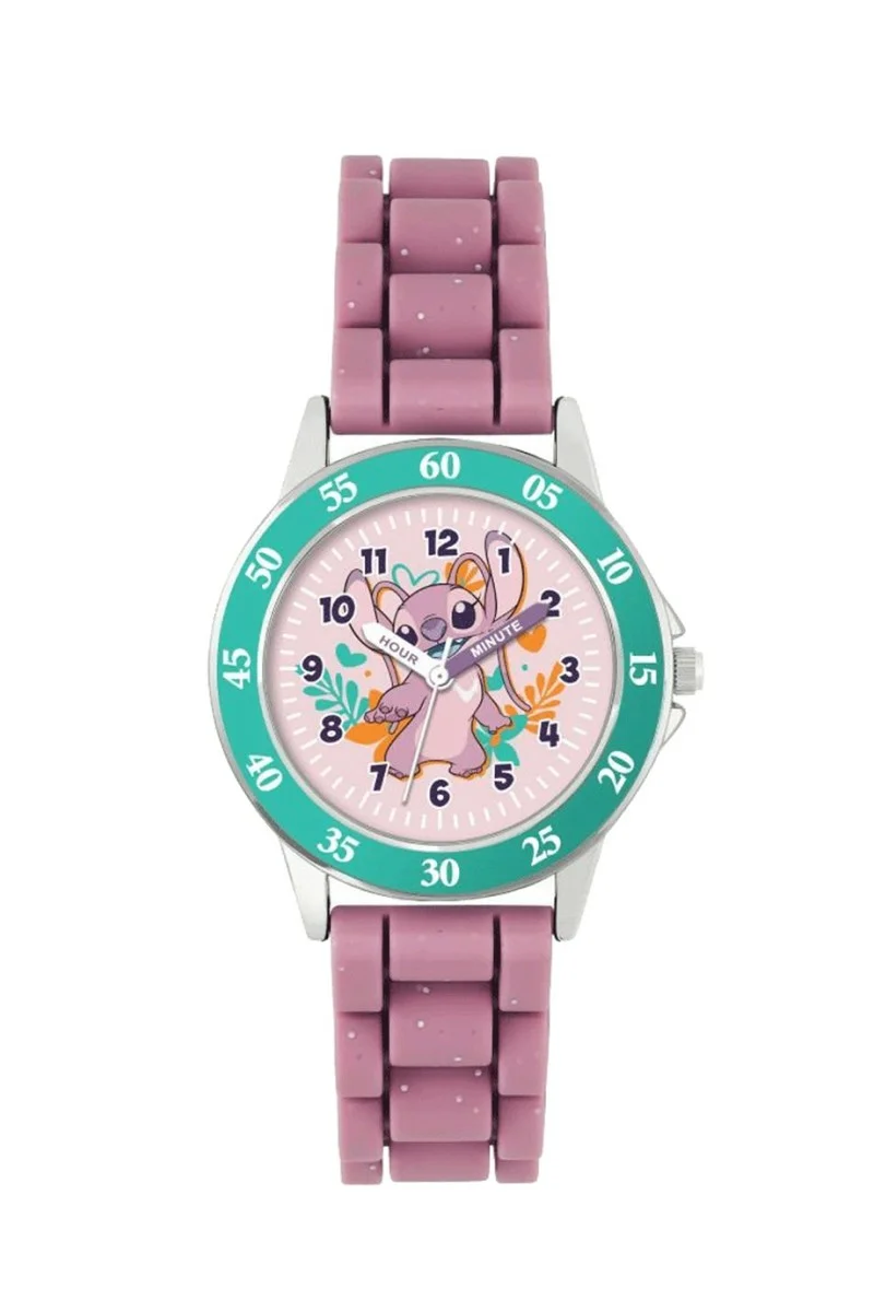 DISNEY Lilo & Stitch Kids Watch LAS9014 Pink Angel