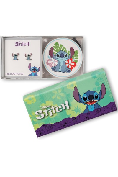 Σκουλαρίκια Lilo & Stitch Set DISNEY Ορείχαλκο