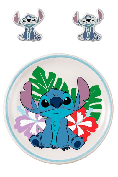 Σκουλαρίκια Lilo & Stitch Set DISNEY Ορείχαλκο
