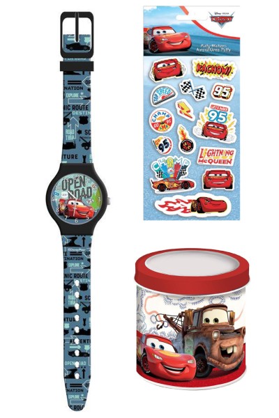 DISNEY Set Cars Tiny Box & Stickers 000563503