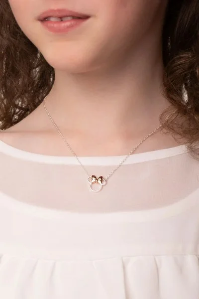 Κολιέ Minnie Mouse DISNEY Ασήμι 925ο