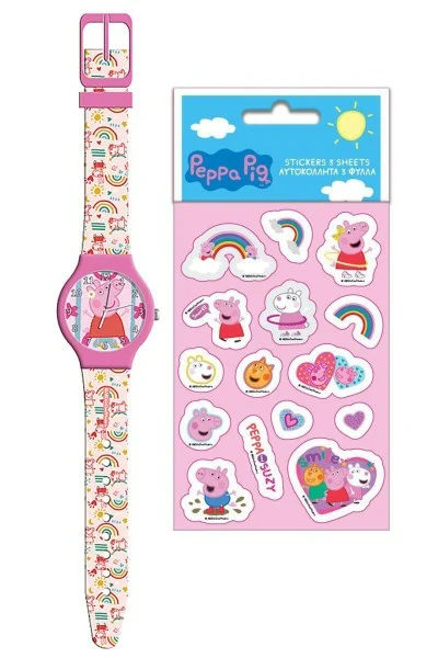 DISNEY Set Peppa Pig Tiny Box & Stickers 000482785