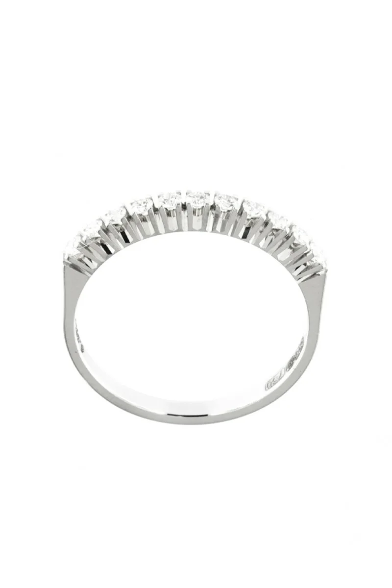Δαχτυλίδι Λευκόχρυσο 18Κ Διαμάντι Σειρέ 0.23Ct