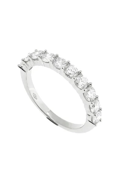 Δαχτυλίδι Λευκόχρυσο 18Κ Διαμάντι Σειρέ 0.94Ct