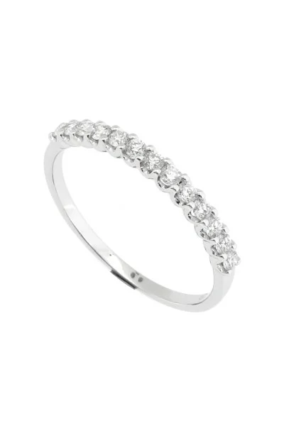 Δαχτυλίδι Λευκόχρυσο 18Κ Διαμάντι Σειρέ 0.46Ct