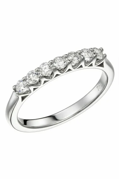 Δαχτυλίδι Λευκόχρυσο 18Κ Διαμάντι Σειρέ 0.42Ct