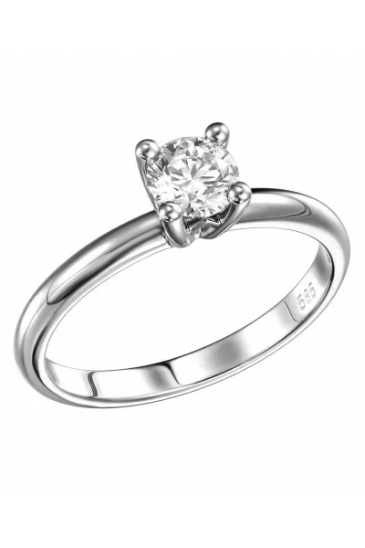 Δαχτυλίδι Λευκόχρυσο 18Κ με Lab-Grown IGI Διαμάντι 0.54ct