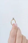 Μονόπετρο Ροζ Χρυσό 18Κ Διαμάντι 0.23ct