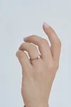 Μονόπετρο Λευκόχρυσο 18Κ Διαμάντι 0.15ct