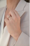Μονόπετρο Λευκόχρυσο 18Κ Διαμάντι Diamantate 0.10 ct