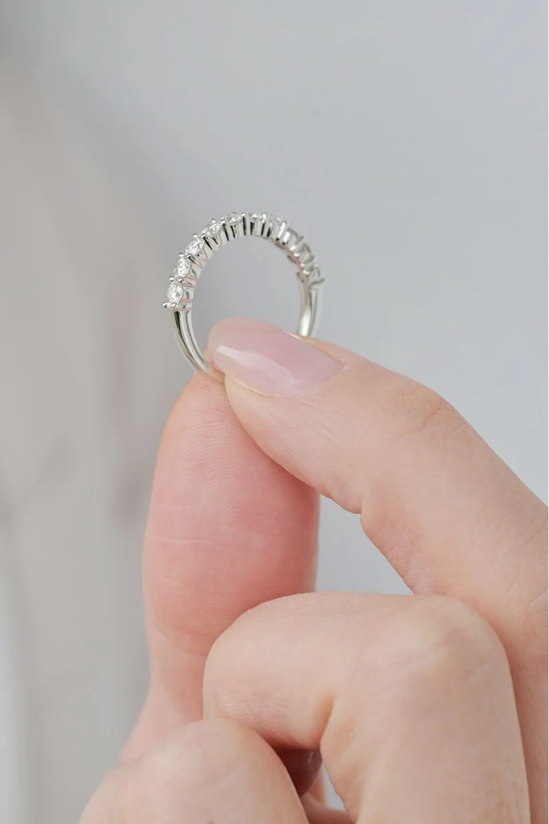 Δαχτυλίδι Λευκόχρυσο 18Κ Διαμάντι Σειρέ 0.94Ct