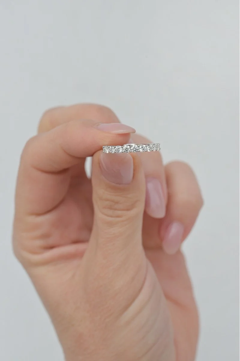 Δαχτυλίδι Λευκόχρυσο 18Κ Διαμάντι Σειρέ 0.94Ct