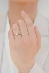 Μονόπετρο Λευκόχρυσο 18Κ Διαμάντι 0.22ct