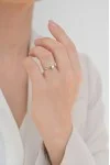 Μονόπετρο Λευκόχρυσο 18Κ Διαμάντι 0.22ct