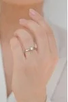 Μονόπετρο Λευκόχρυσο 18Κ Διαμάντι 0.20ct