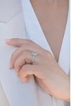 Δαχτυλίδι Λευκόχρυσο 18Κ Διαμάντι Aquamarine 2.40Ct
