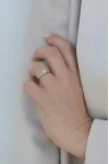 Μονόπετρο Λευκόχρυσο 18Κ Διαμάντι 0.17ct