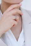 Δαχτυλίδι Λευκόχρυσο 18Κ Διαμάντι Σειρέ 0.38Ct