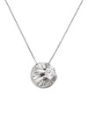 Κολιέ Λευκόχρυσο 18Κ Καλαθάκι 0.07Ct