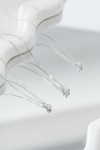 Κολιέ Λευκόχρυσο 18Κ Brillant Καλαθάκι Τετράγωνο 0.16ct