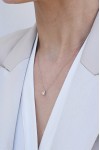 Κολιέ Λευκόχρυσο 18Κ Brillant Καλαθάκι Τετράγωνο 0.16ct