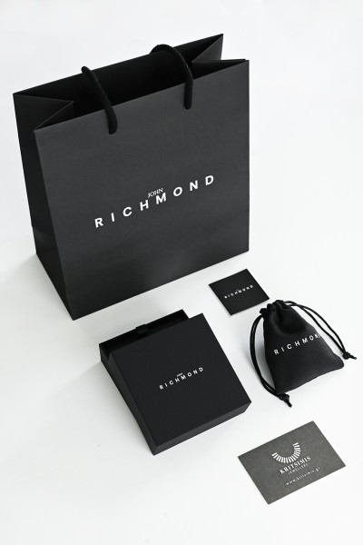 Σκουλαρίκια JOHN RICHMOND Brillante 2.60ct από Titanium JRETE03WW