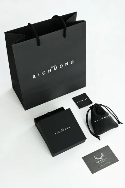 Κολιέ Αντρικό JOHN RICHMOND Brillante 0.01ct από Titanium JRRN18WB
