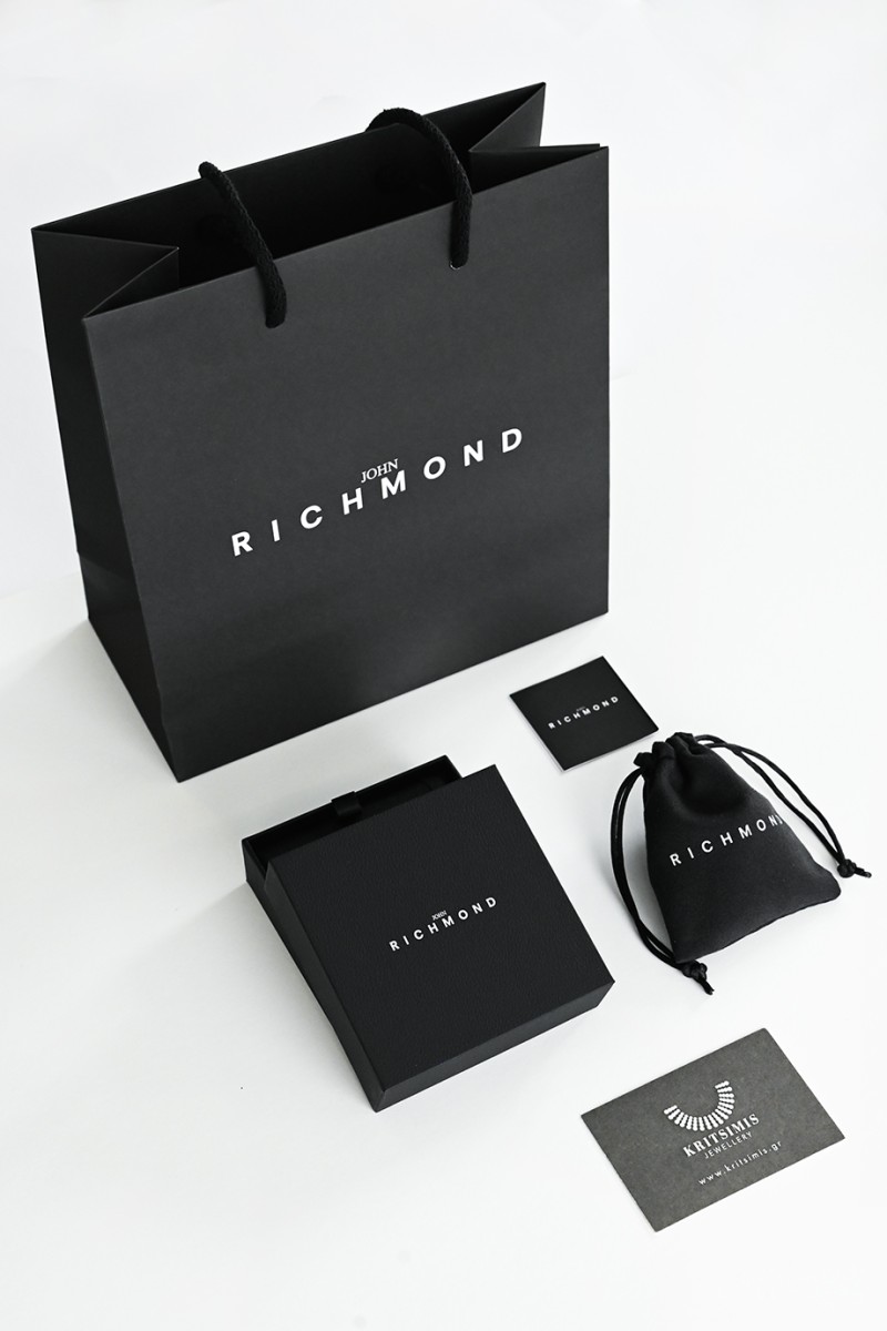 Σκουλαρίκια JOHN RICHMOND Brillante 2.60ct από Titanium JRETE03WW