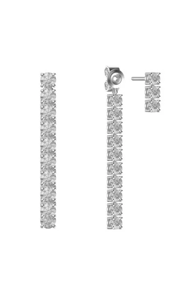 Σκουλαρίκια JOHN RICHMOND Brillante 2.60ct από Titanium JRETE03WW