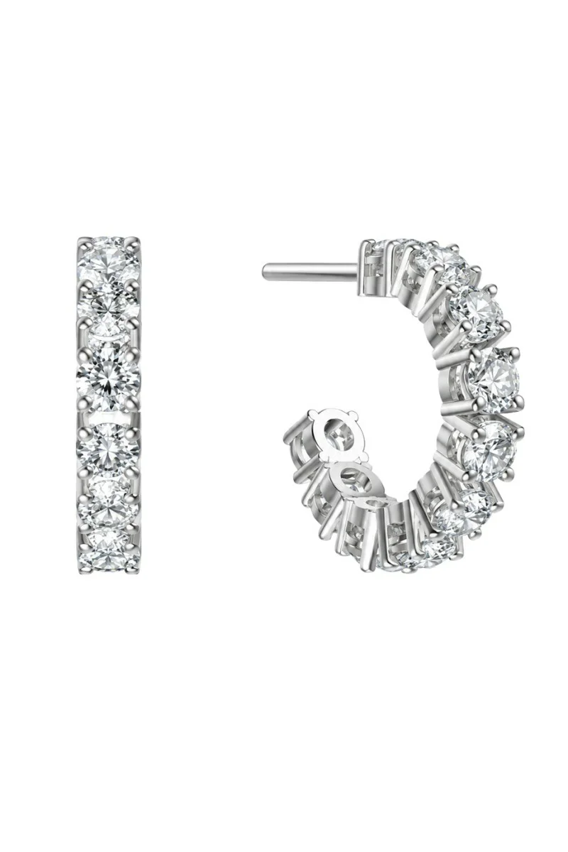 Σκουλαρίκια JOHN RICHMOND Brillante 2.00ct από Titanium JRETE05WW
