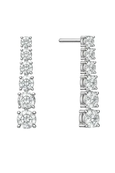 Σκουλαρίκια JOHN RICHMOND Brillante 1.22ct από Titanium JRETE07WW