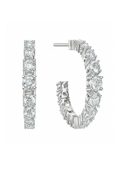 Σκουλαρίκια JOHN RICHMOND Brillante 2.60ct από Titanium JRETE09WW