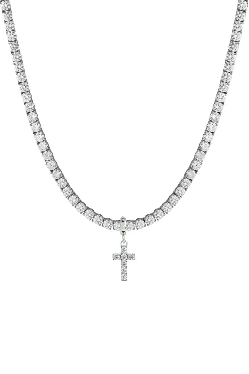 Κολιέ Γυναικείο JOHN RICHMOND Brillante 12.20ct από Titanium JRTN19WW