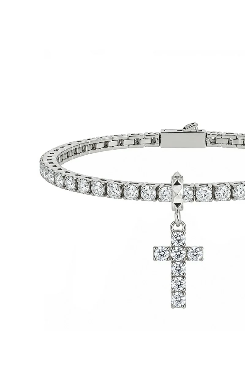 Βραχιόλι Αντρικό JOHN RICHMOND Brillante 5.70ct από Titanium JRTM01WW 20cm