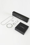 Σκουλαρίκια JOHN RICHMOND Brillante 2.60ct από Titanium JRETE09WW