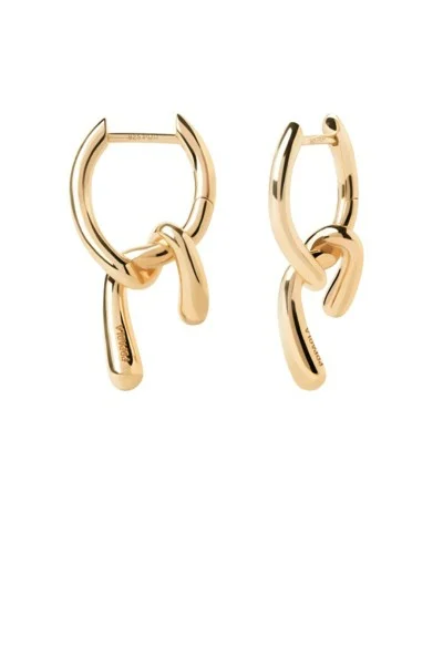 Σκουλαρίκι PD PAOLA Ασήμι Mini Twist Hoops Σκουλαρίκι PD PAOLA Ασήμι Mini Twist Hoops