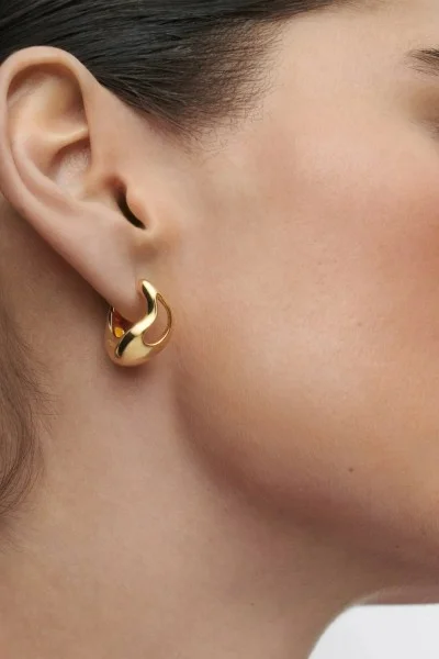 Σκουλαρίκι PD PAOLA Ασήμι Tempo Hoops