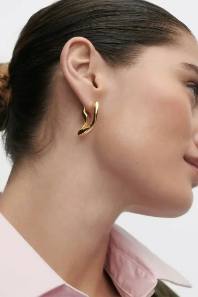 Σκουλαρίκι PD PAOLA Ασήμι Sense Hoops