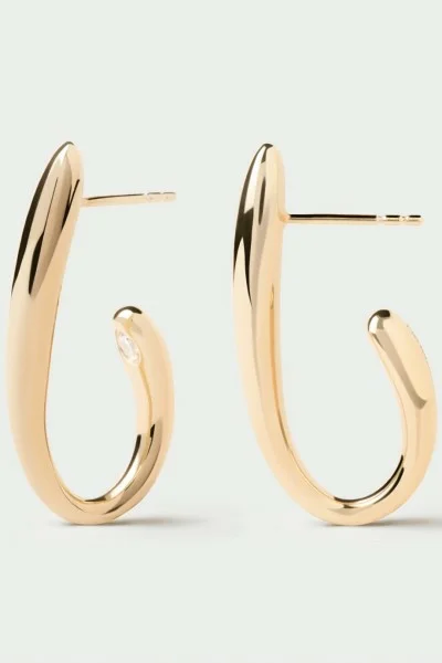 Σκουλαρίκι PD PAOLA Ασήμι Volta Hoops