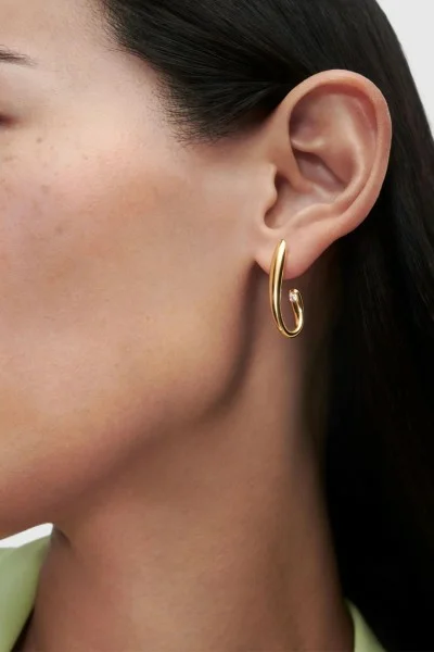 Σκουλαρίκι PD PAOLA Ασήμι Volta Hoops