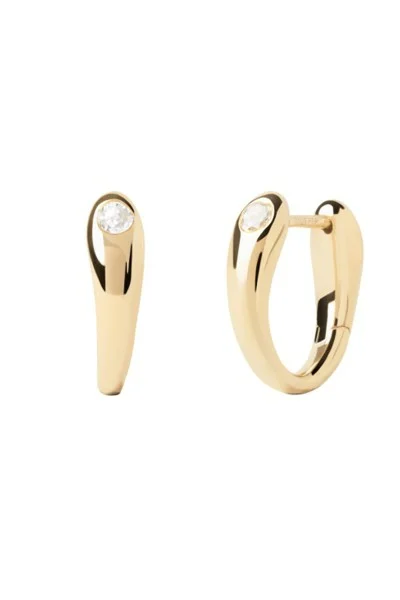 Σκουλαρίκι PD PAOLA Ασήμι Serena Hoops