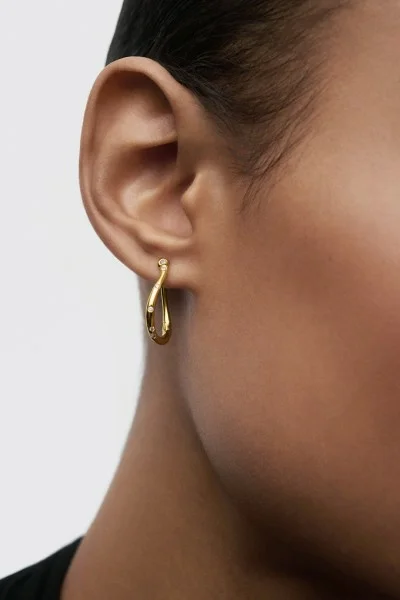 Σκουλαρίκι PD PAOLA Ασήμι Air Mini Hoops