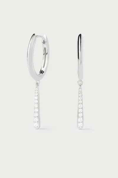 Σκουλαρίκι PD PAOLA Ασήμι Olga Mini Hoops