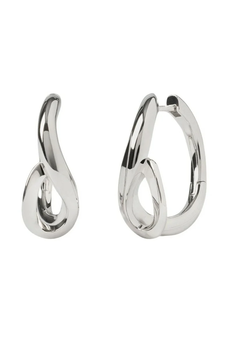 Σκουλαρίκι PD PAOLA PDP Alloy Deva Mini Silver Hoops
