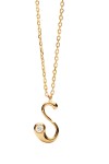 Κολιέ PD PAOLA Ασήμι Initial Pendant