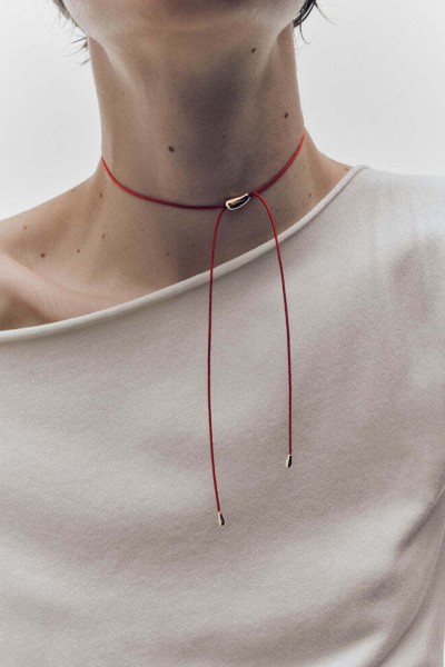 Κολιέ PD PAOLA PDP Alloy Red Cord