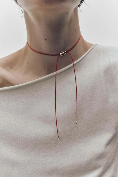 Κολιέ PD PAOLA PDP Alloy Red Cord