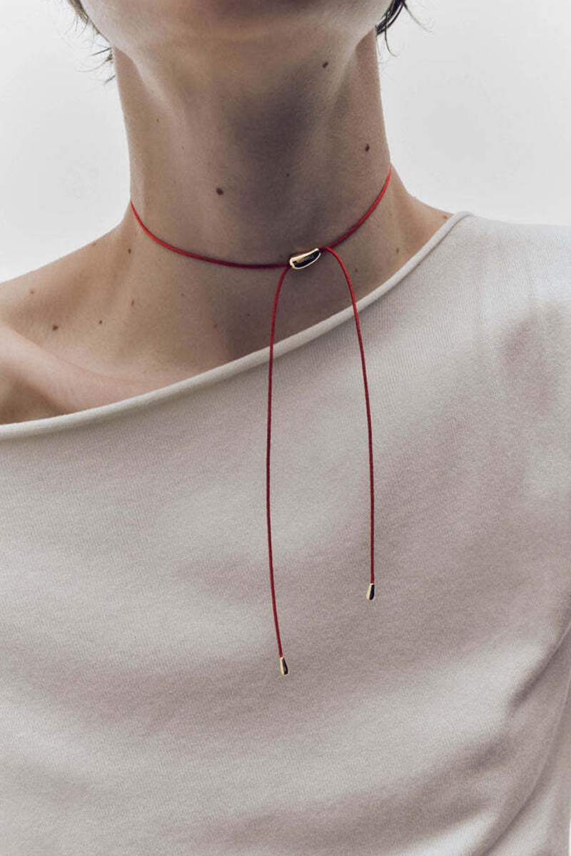Κολιέ PD PAOLA PDP Alloy Red Cord