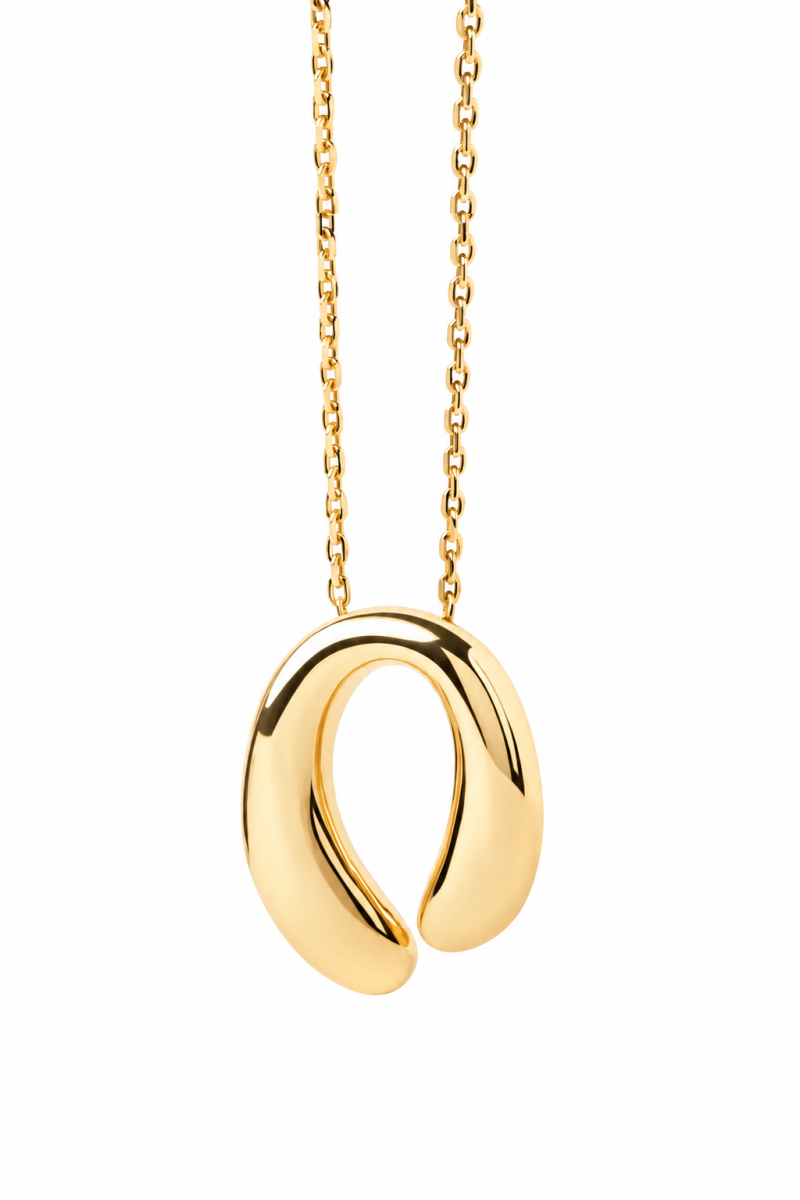 Κολιέ PD PAOLA Ασήμι Helix Gold